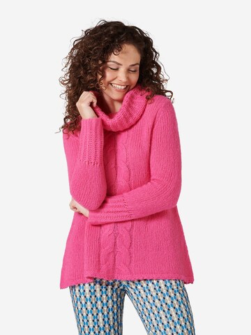 eve in paradise Sweater 'Larissa' in Pink: front