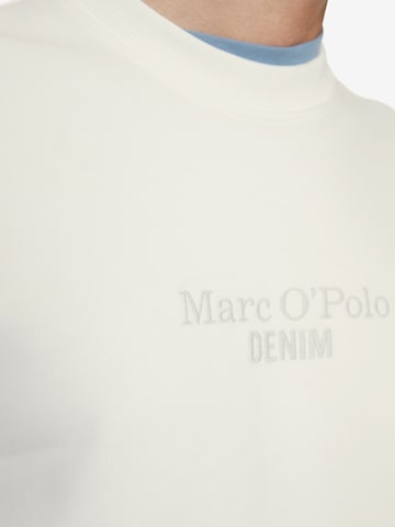 Bluză de molton de la Marc O'Polo DENIM pe alb