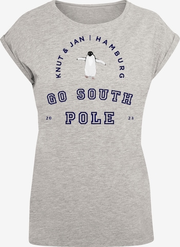 F4NT4STIC Shirt in Grau: Vorderseite