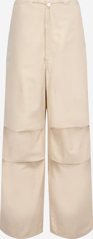 Wide leg Pantaloni di ABOUT YOU x VIAM Studio in beige: frontale