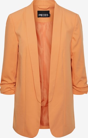 PIECES Blazer in Orange: front