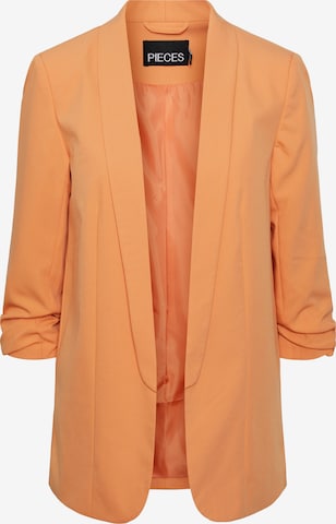 Blazer PIECES en orange : devant