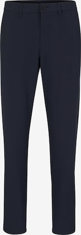 BOSS Green Slim fit Chino Pants in Blue: front