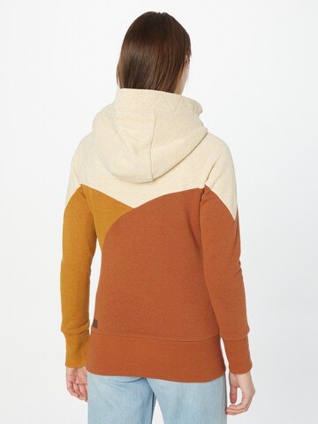 Ragwear Zip-Up Hoodie in Brown