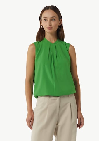 COMMA Blouse in Groen: voorkant