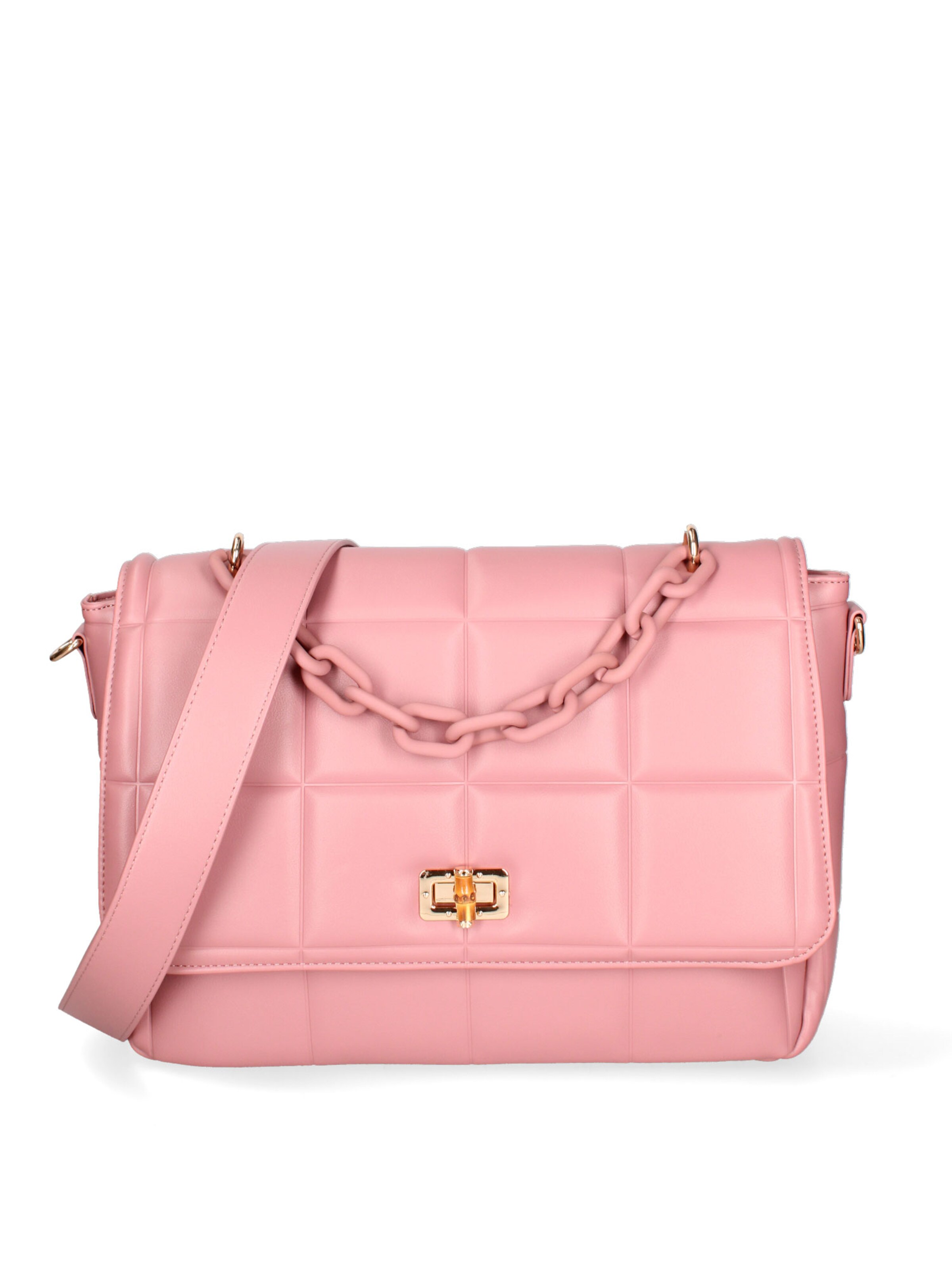 Borsa a mano 'Borsa a mano Solange ecopelle vegana con catena - Diana & Co' di Diana&Co. in rosa