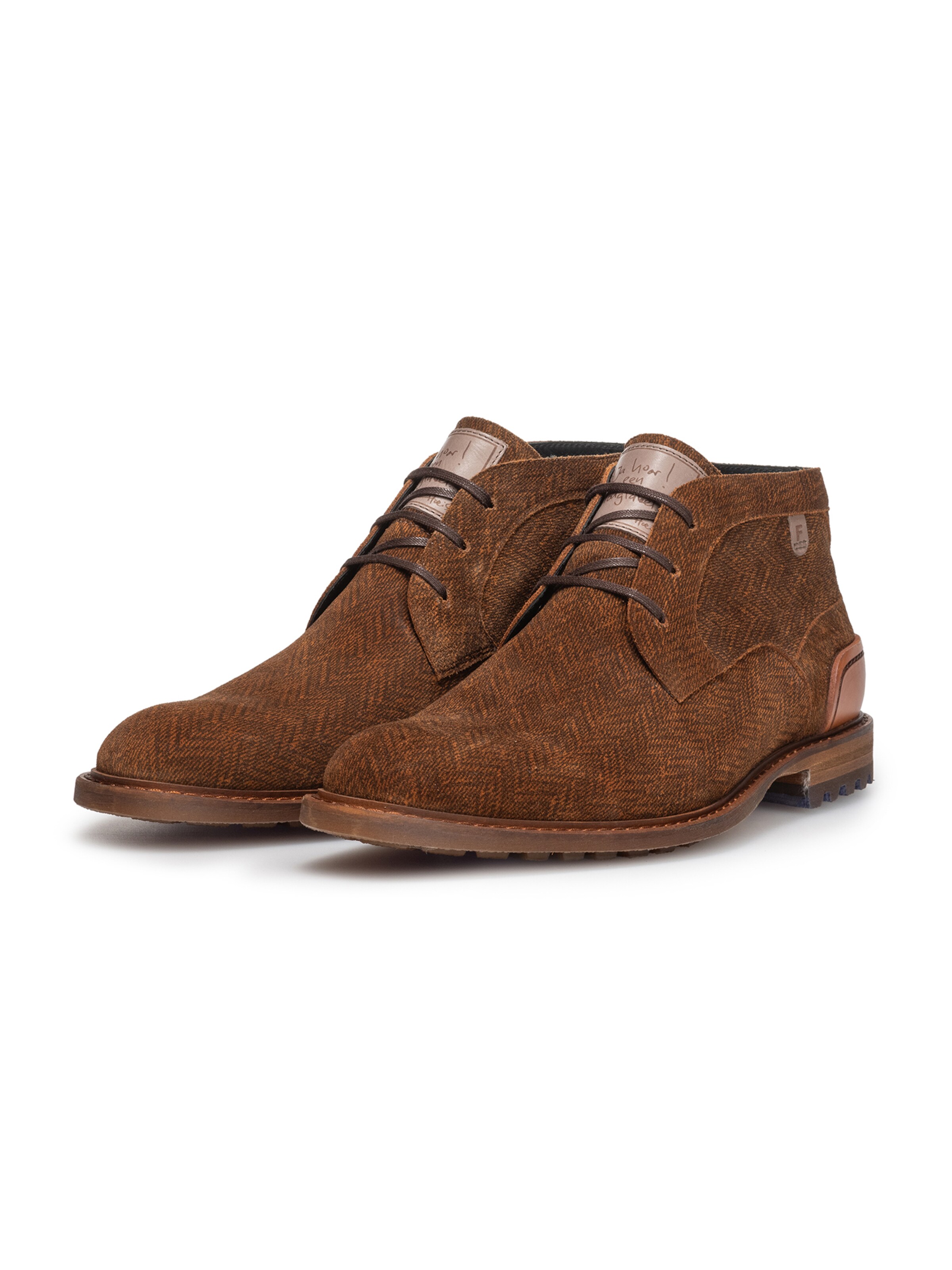 Floris van Bommel Chukka Boots 'Crepi 13' in Brown
