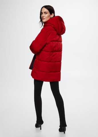 MANGO Zimska jakna 'tokyo' | rdeča barva