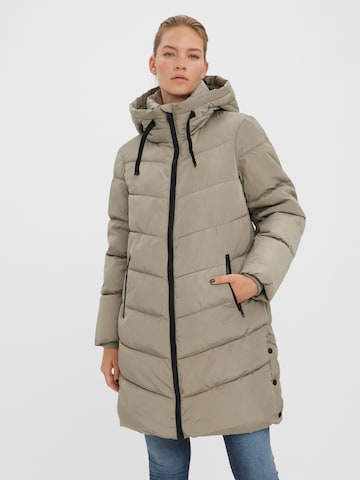 Manteau d’hiver 'NORA' VERO MODA en gris : devant