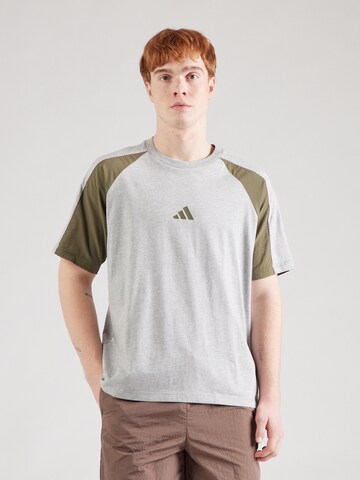 ADIDAS SPORTSWEAR Функциональная футболка 'Ess' в Серый: спереди