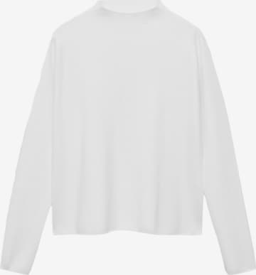 Pull-over 'CHIMNEY' MANGO en beige : devant