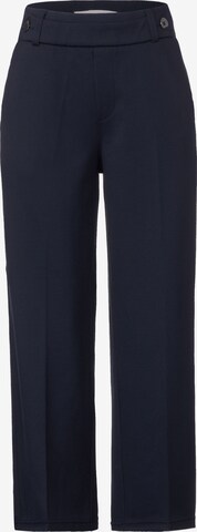 STREET ONE Pleated Pants in Blue: front