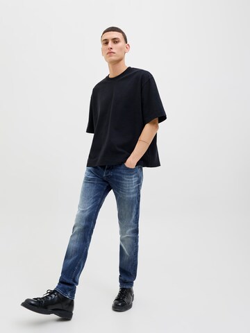 JACK & JONES Slimfit Farmer 'JJIGlenn JJOriginal' - kék