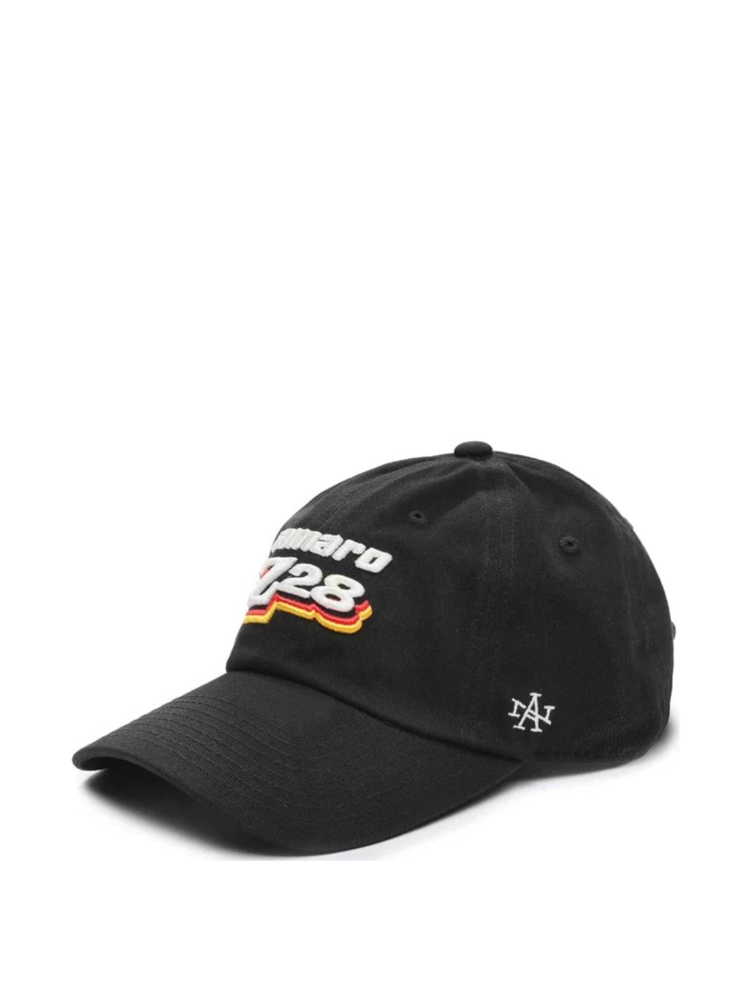 American Needle Cap in Black: front