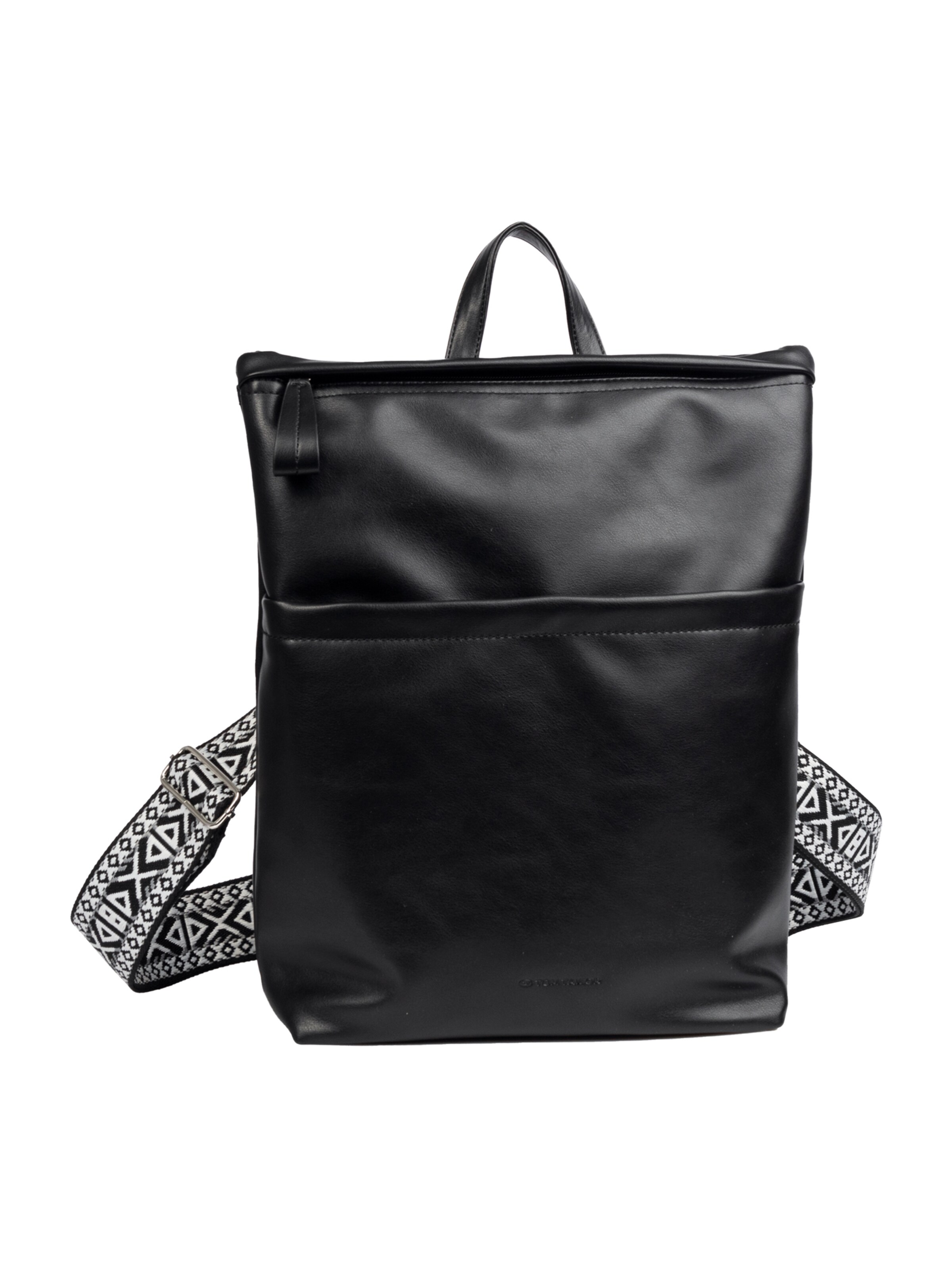 Sac à dos 'Palina' TOM TAILOR en noir : devant