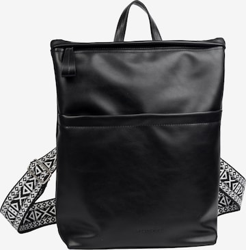 Zaino 'Palina' di TOM TAILOR in nero: frontale