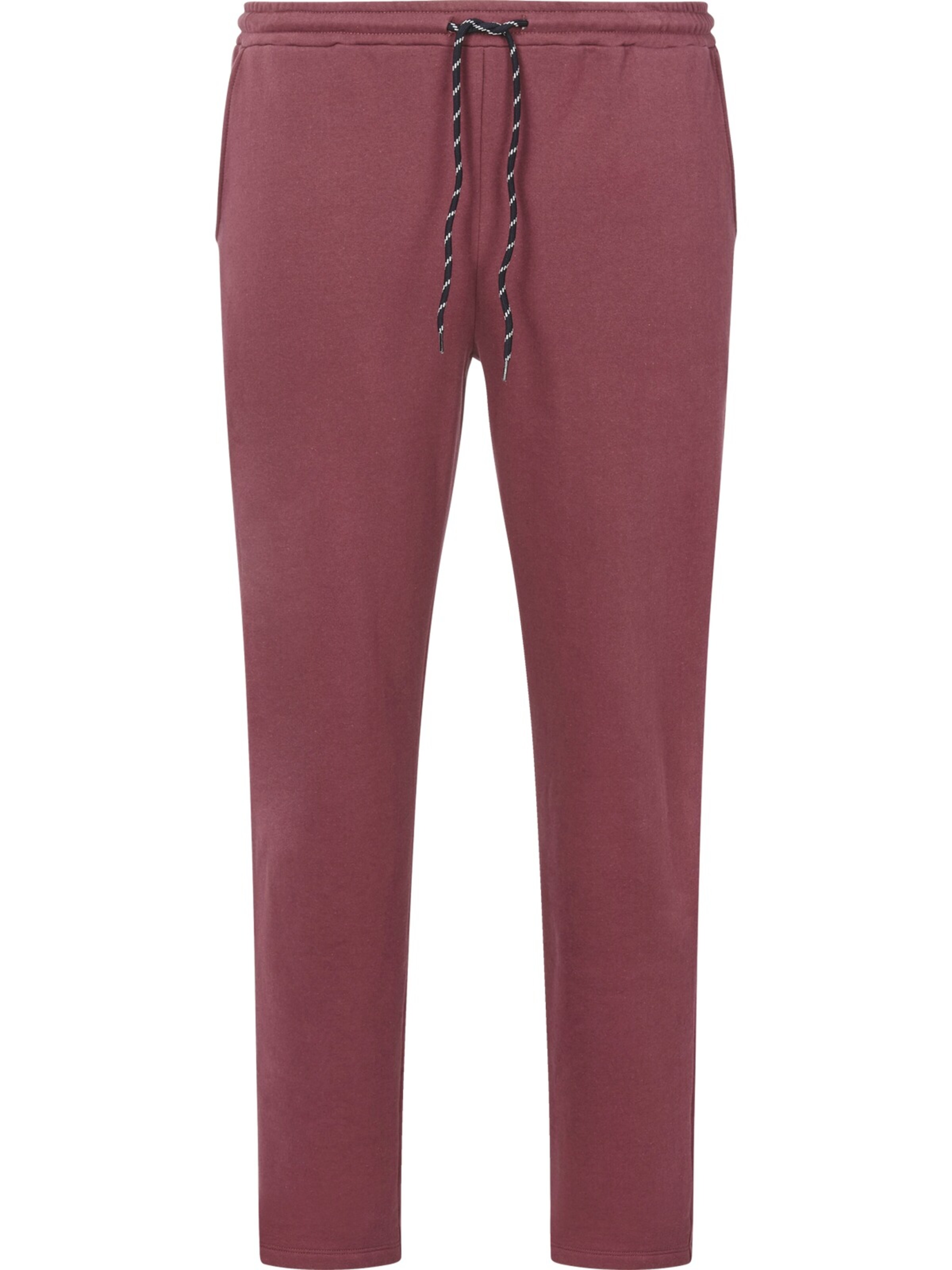 Charles Colby Loosefit Hose in Rot: Vorderseite