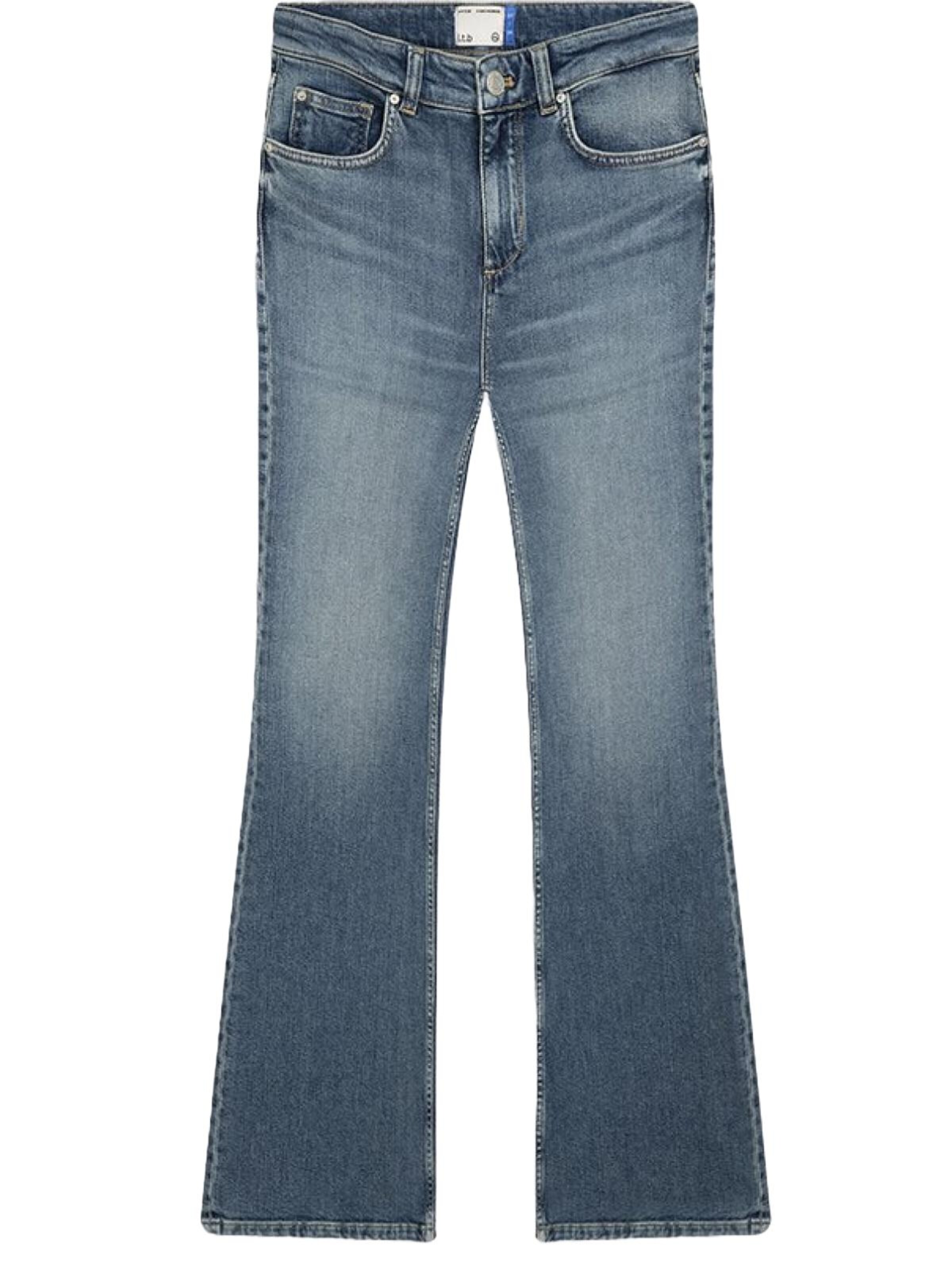 LTB Jeans Boot cut Jeans 'LTB Jeans Tresa High Waist Piece Leg Jeanshose' in Blue: front