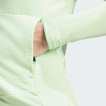 ADIDAS TERREX Athletic Fleece Jacket in Green