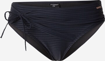 PROTEST Athletic Bikini Bottoms 'MIXWRAP' in Black: front