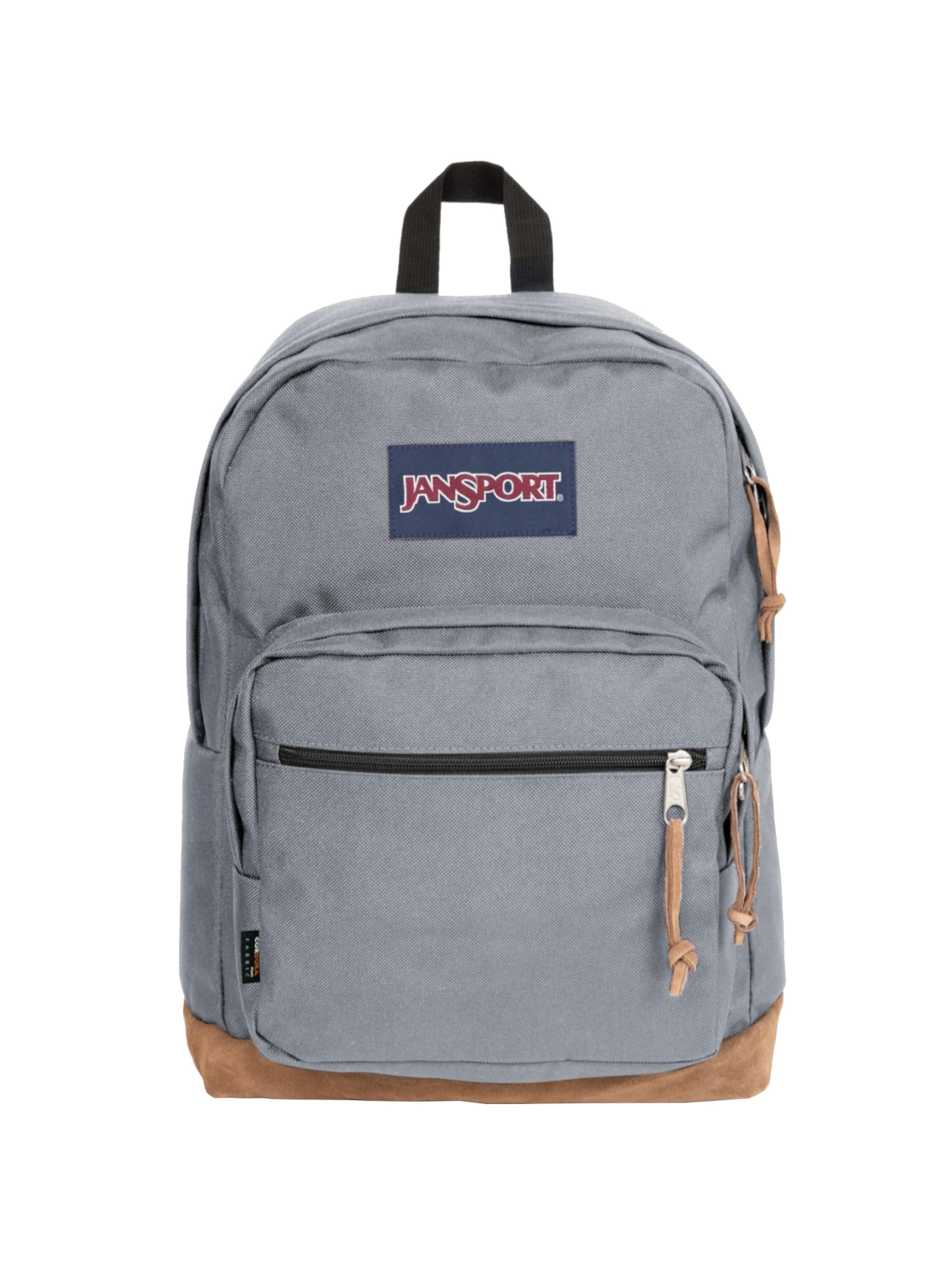 JANSPORT Backpack 'JanSport Right' in Grey: front