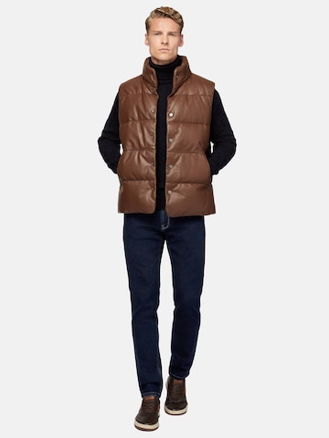 Boggi Milano Vest in Brown