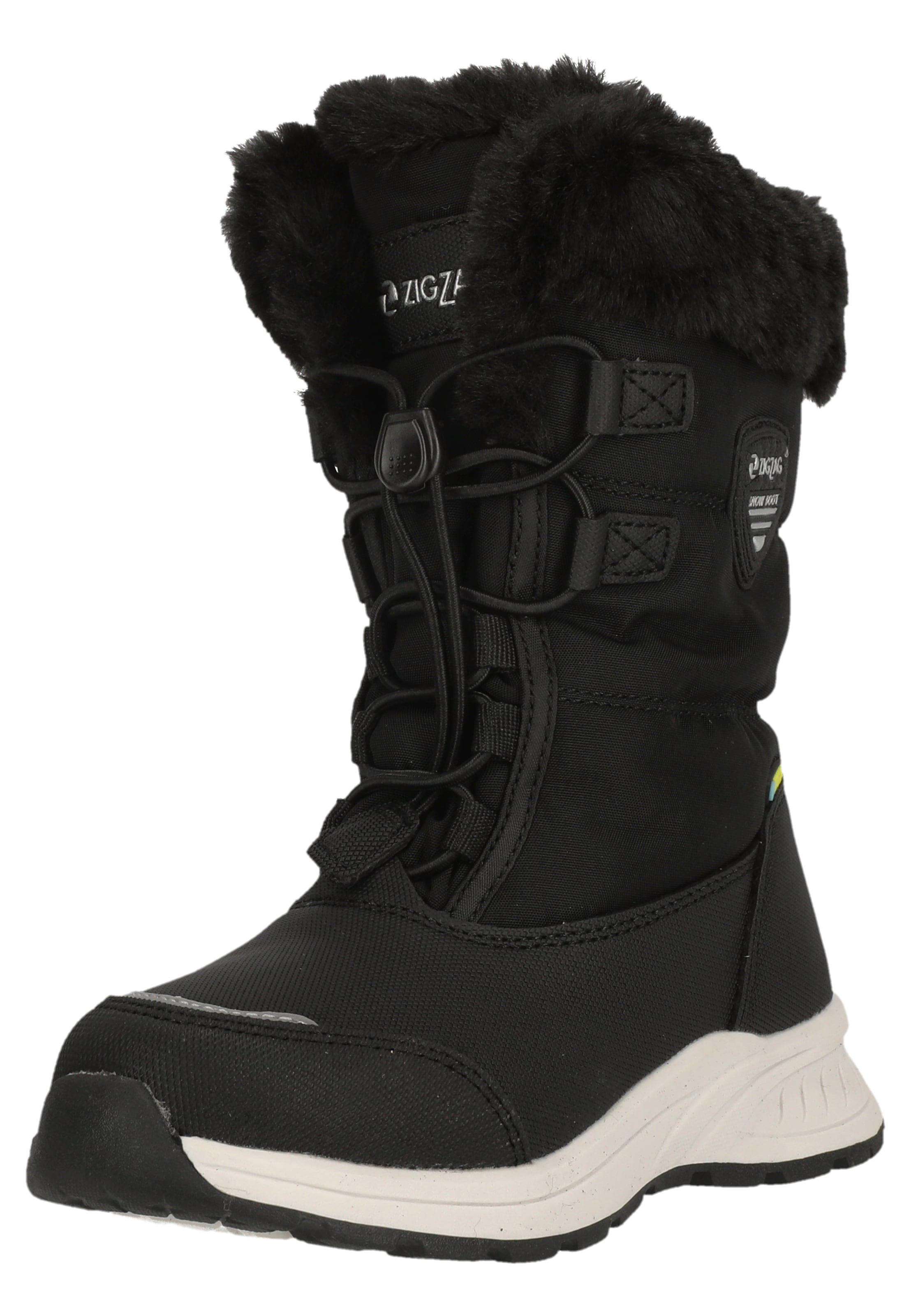 ZigZag Snow boots 'Wesend' in Black: front