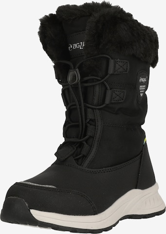 ZigZag Winterstiefel 'Wesend' in Schwarz: Vorderseite