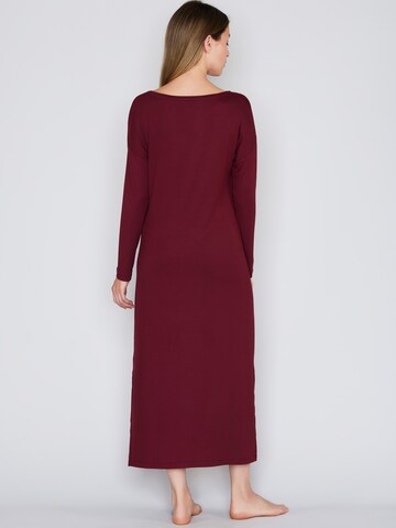 Chemise de nuit 'Luxe' JOOP! en rouge