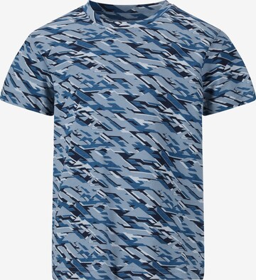 ZigZag T-Shirt 'Barkos' in Blau: predná strana