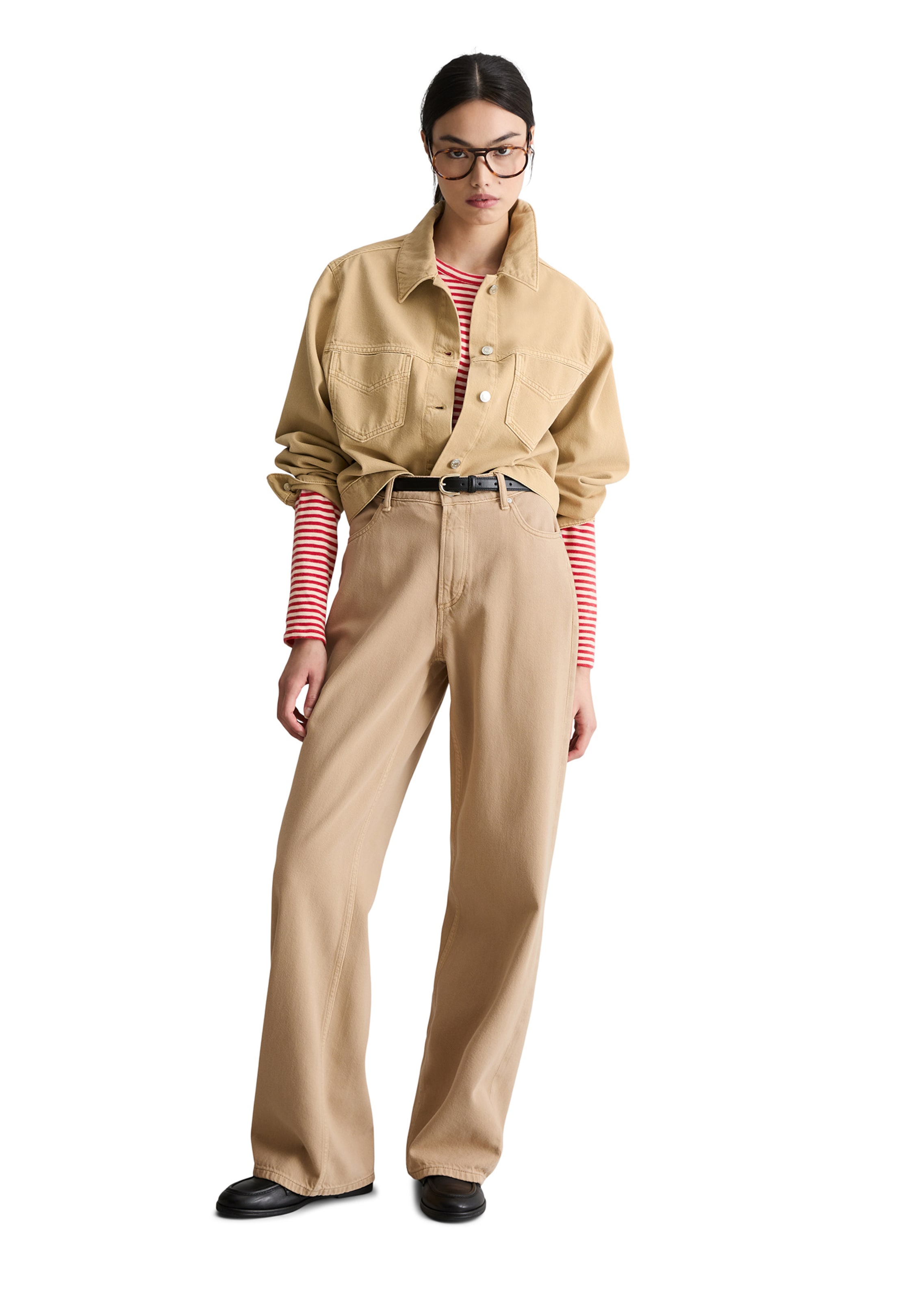 Marc O'Polo DENIM Between-season jacket in Beige