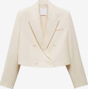 MANGO Blazer 'Granada' in Beige: predná strana