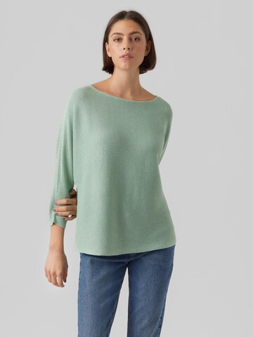 VERO MODA Sweater 'Nora' in Green: front