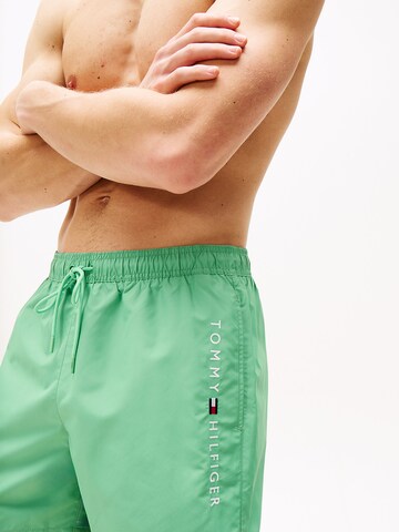 Pantaloncini da bagno di Tommy Hilfiger Underwear in verde