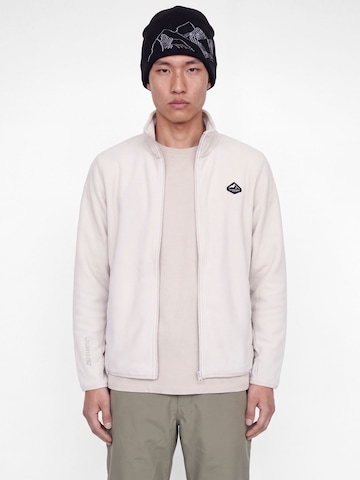 Giacca di pile di JACK & JONES in beige: frontale
