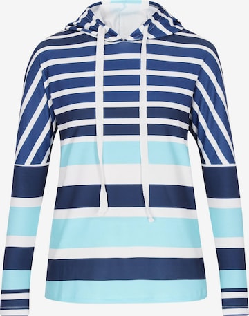 Sweat-shirt 'Fashion Look' Jika en bleu : devant