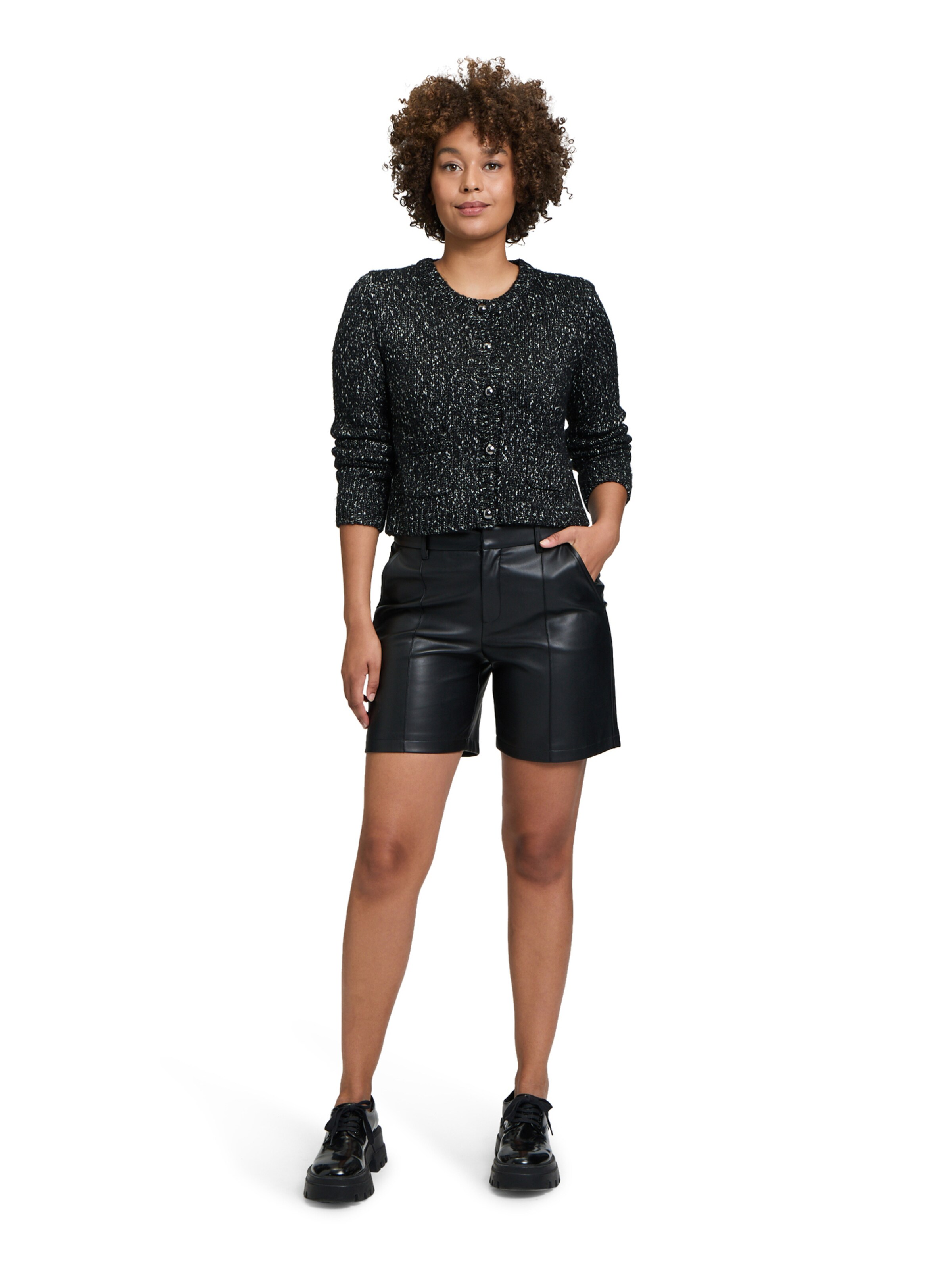 Cardigan Cartoon en noir