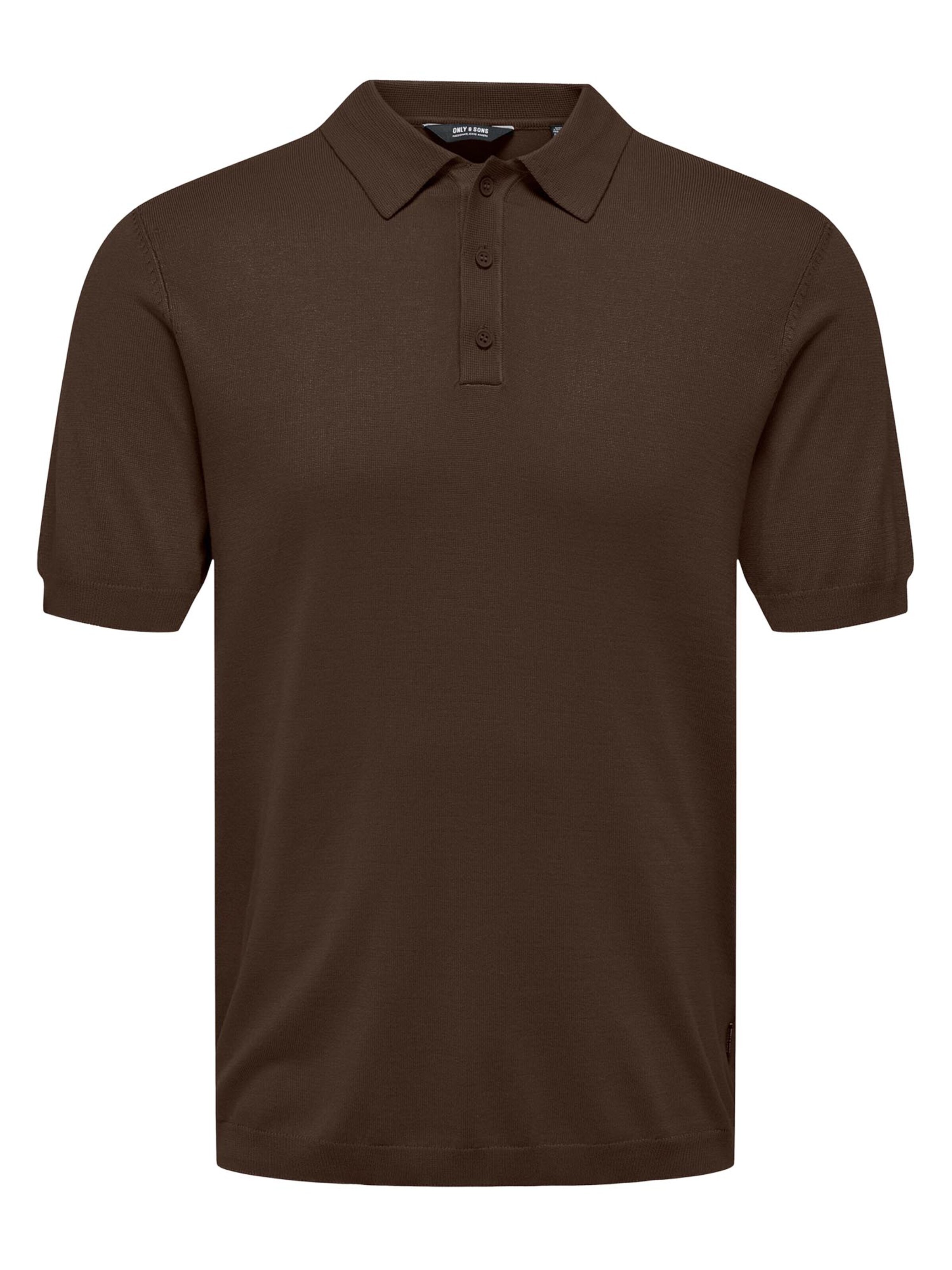 Only & Sons Shirt 'ONSWyler' in Brown: front