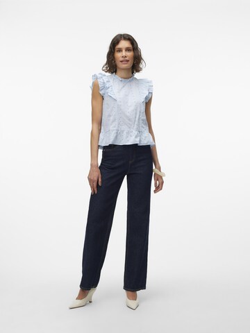 VERO MODA Blouse 'VMKammy' in Blauw
