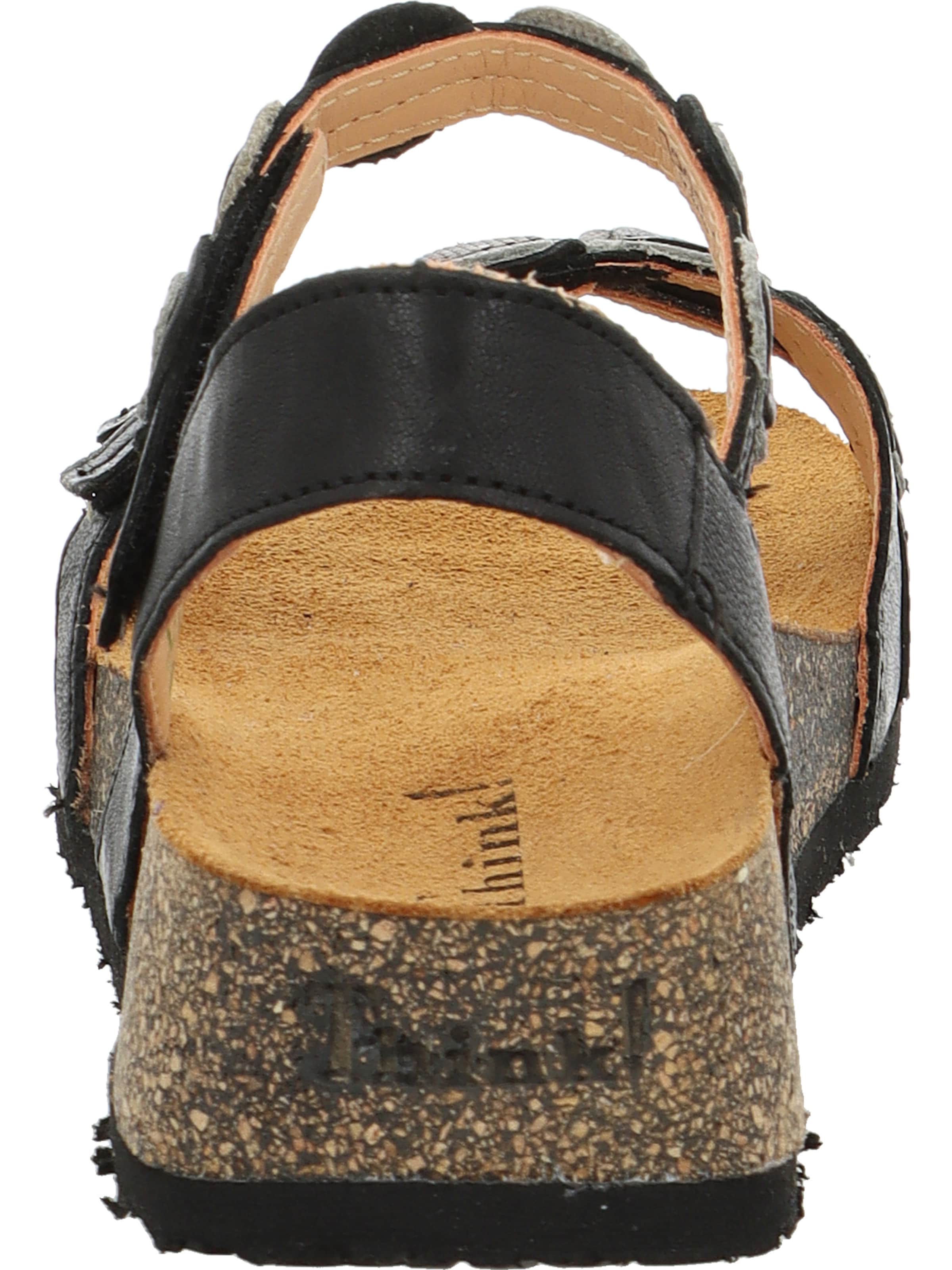 THINK! Strap Sandals 'Koak' in Black