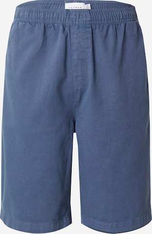 TOPMANregular Hlače - plava boja: prednji dio