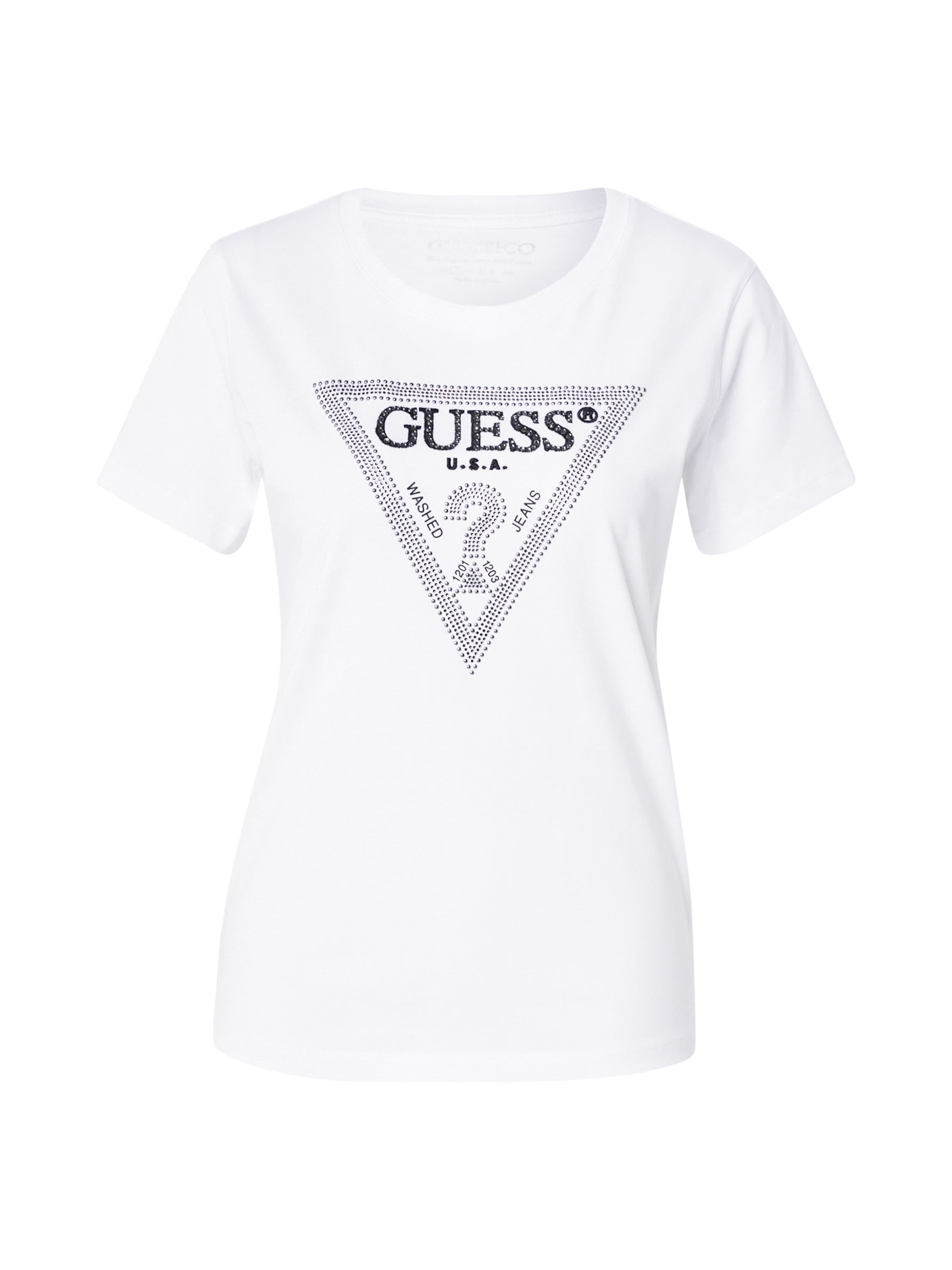 GUESS T-Shirt in Weiß: Vorderseite