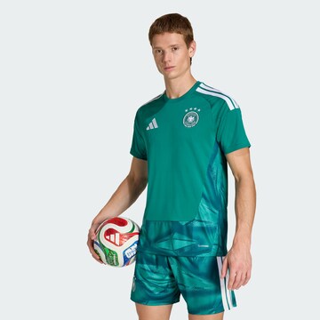 Maglia trikot 'Germany 26 Home Goalkeeper' di ADIDAS PERFORMANCE in verde: frontale