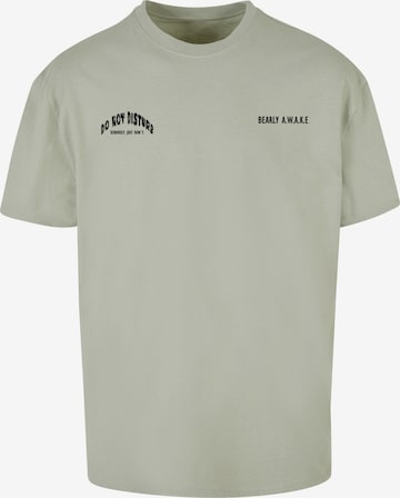 T-Shirt 'Barely Awake' Merchcode en gris : devant