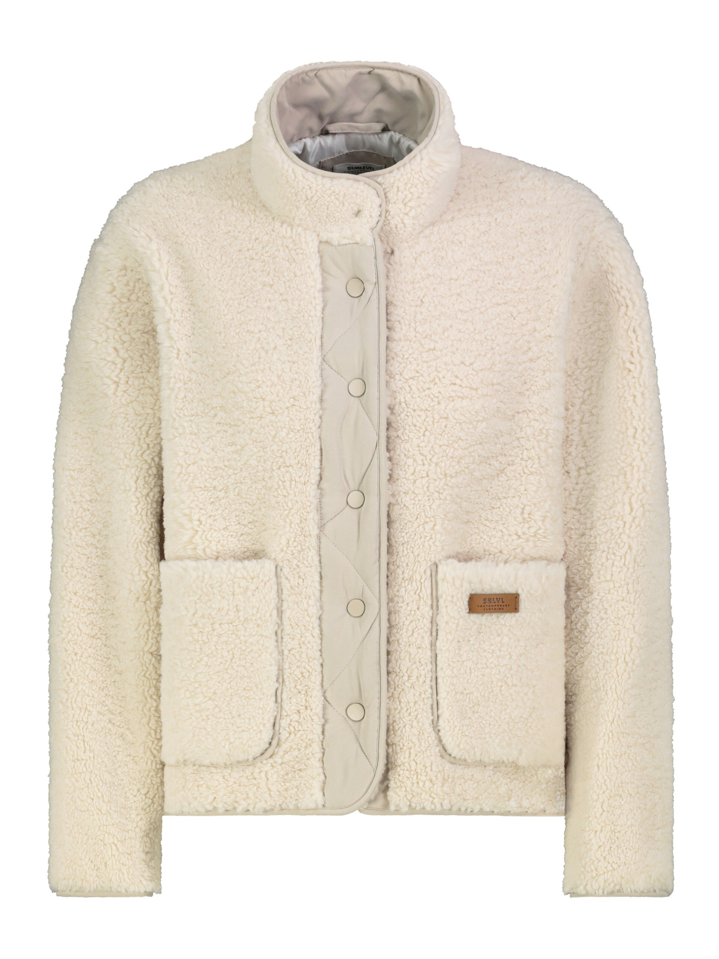 Sublevel Jacke in Beige: Vorderseite