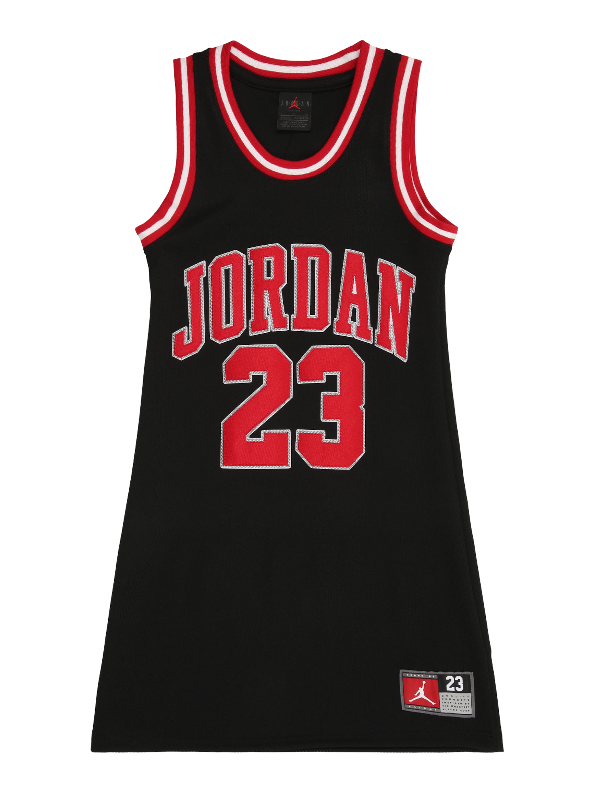 Jordan Šaty - Čierna: predná strana