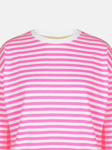 salzhaut Sweatshirt 'Affseepn' in Wit