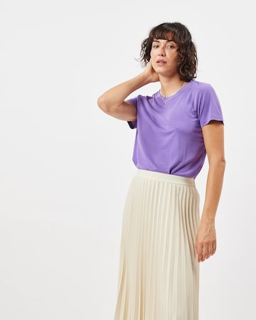 minimum Shirt 'Rynih' in Lila: voorkant