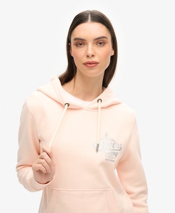 Sweat-shirt Superdry en rose