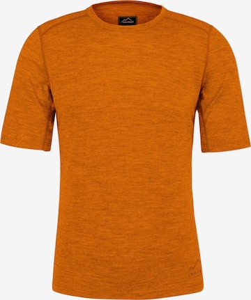 normani Functioneel shirt 'Darwin' in Oranje: voorkant